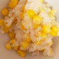 はっぴーゆりもん＊'s cooksnap of when they made とうもろこしごはん.