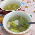 赤い電話's cooksnap of when they made 豆腐と長ネギのダイエットスープ.