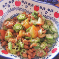リンリン☆☆☆'s cooksnap of when they made オクラ トマト和え☆簡単まぜるだけ☆.
