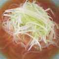 とっとっ豚's cooksnap of when they made ひんやりさっぱり＊手作りスープの夏冷麺＊.