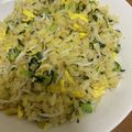 クック4JJMG3☆'s cooksnap of when they made 釜揚げしらすと小松菜チャーハン.