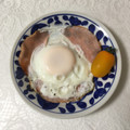 puniＫ's cooksnap of when they made まん真ん中のハムエッグ♬.