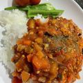 みにー2020's cooksnap of when they made トマトでサッパリ☆簡単ひき肉夏野菜カレー.