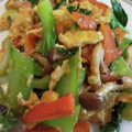 Yuuko7i's cooksnap of when they made 低糖質☆青梗菜の卵炒め.