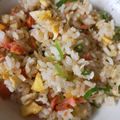 くむちん's cooksnap of when they made 簡単すぎる！鮭チャーハン.