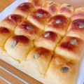 あすっちゃん's cooksnap of when they made ふわ②かぼちゃちぎりパン♡かぼちゃ餡入♡.