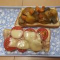 きらり流れ星's cooksnap of when they made ☆簡単☆ツナトマトースト.