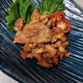 coffeeマメ's cooksnap of when they made わさび豚.