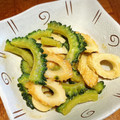 寝たろー's cooksnap of when they made ❀ゴーヤとちくわの味噌炒め❀.