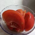 しらたまこむぎ's cooksnap of when they made 【農家のレシピ】トマトの酢醤油漬け.