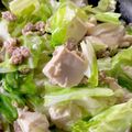虹野kiki's cooksnap of when they made まろやか☆キャベツと木綿の塩麹チャンプル.