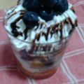 みるくもか。's cooksnap of when they made ＊ブルーベリーヨーグルトパフェ＊.