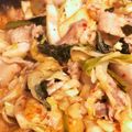 サシミコリン's cooksnap of when they made 簡単☆キャベツと豚バラキムチ炒め.