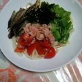 くネコまろす's cooksnap of when they made シーチキンぶっかけうどん.