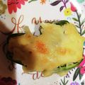 ｽｶｲﾌｨｯｼｭ☆'s cooksnap of when they made 簡単♪ピーマンのポテサラチーズ焼き.