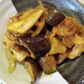Unaken's cooksnap of when they made ■辛くないよ♪豚肉と茄子のマスタード炒め.