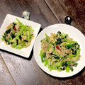s06007's cooksnap of when they made 小松菜・舞茸・卵のウェイパー炒め.