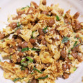 くむちん's cooksnap of when they made 納豆嫌いの私もハマった！簡単納豆卵炒め丼.