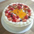あんこ女's cooksnap of when they made キャラケーキ☆ポケモン　ピカチュウ.