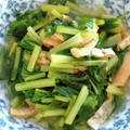 ゆすひと's cooksnap of when they made 白だしで簡単！かぶの葉っぱのたいたん.