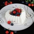 ＝kimi＝'s cooksnap of when they made オープンハートde苺ピューレ入り牛乳かん.