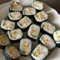 Yokchina's cooksnap of when they made サラダ巻き寿司.