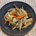 しょこら＊＊'s cooksnap of when they made 簡単！激ウマ！しっかり味のきんぴらごぼう.
