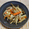 しょこら＊＊'s cooksnap of when they made 簡単！激ウマ！しっかり味のきんぴらごぼう.