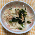 しょこら＊＊'s cooksnap of when they made 大根とワカメの和風シーチキンサラダ.