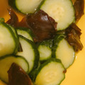 クックS5N2AF☆'s cooksnap of when they made きくらげときゅうりの酢の物.