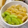 ☆あいちゃん's cooksnap of when they made バナナとキウイフルーツのせヨーグルト.