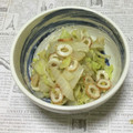 おはなすき's cooksnap of when they made あと一品！レンジで白菜と竹輪のごま和え☆.