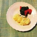 yesmama's cooksnap of when they made モロヘイヤとトマトの塩麹和え～山葵風味～.