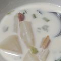 ヨシヨッシー's cooksnap of when they made 優しい味　　　　　　　かぶのミルクスープ.