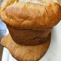 双子のキッチン1's cooksnap of when they made ＨＢでふんわりさっくり食パン1.5斤.