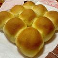 クック1Z3KFD☆'s cooksnap of when they made バター5gとスキムミルクを使ったパン生地.