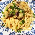 ゆうき＆かずきママ's cooksnap of when they made ナスと明太子のパスタ♪.