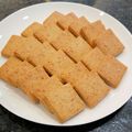 わか★'s cooksnap of when they made ココナッツオイルで米粉ときなこのクッキー.