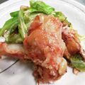 りゅうりゅう２'s cooksnap of when they made 簡単時短　カニカマのスイートチリマヨ炒め.
