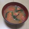 きらり流れ星's cooksnap of when they made トマトの韓国風みそ汁.
