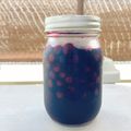 kaokaofood's cooksnap of when they made ブルーベリーシロップ漬け★大量消費.