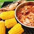 papikun's cooksnap of when they made 農園レシピ・焼きもろこし♪.