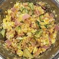 NSYSTEM's cooksnap of when they made ハムツナきゅうりのシンプルたまごサラダ.