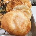 maaamin☆11's cooksnap of when they made ❤　餃子の皮のまん丸ハムチーズサンド　❤.