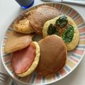 まんまーるさん's cooksnap of when they made ハムとチーズのパンケーキ✿朝ごはんに～♪.