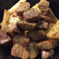 ベティ３'s cooksnap of when they made 牛肉と長芋のステーキ丼.
