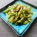 ころわんの母さん's cooksnap of when they made ピリッと辛い大人の味「台湾風枝豆」.