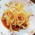 ひっこ's cooksnap of when they made 簡単！もやしの甘辛和え.