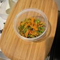 peanutsss's cooksnap of when they made レンチン♪にんじんピーマンの胡麻ポン和え.