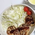 yko32o's cooksnap of when they made 肉なしヘルシー！豆腐ハンバーグ♫.